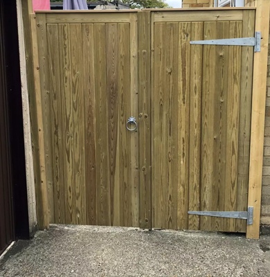 Bespoke Timber Gates Milton Keynes